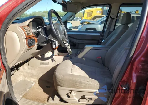 2002 Mercury Mountaineer z USA, uszkodzony, nr VIN 4M2ZU86E32ZJ09641